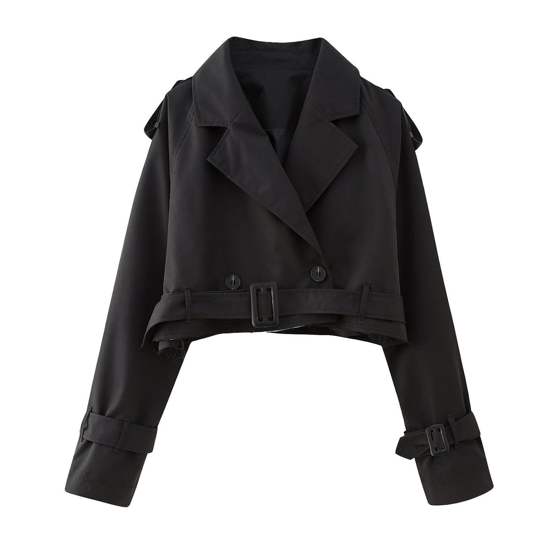 Trench-coat court femme | Coupé et polyvalent