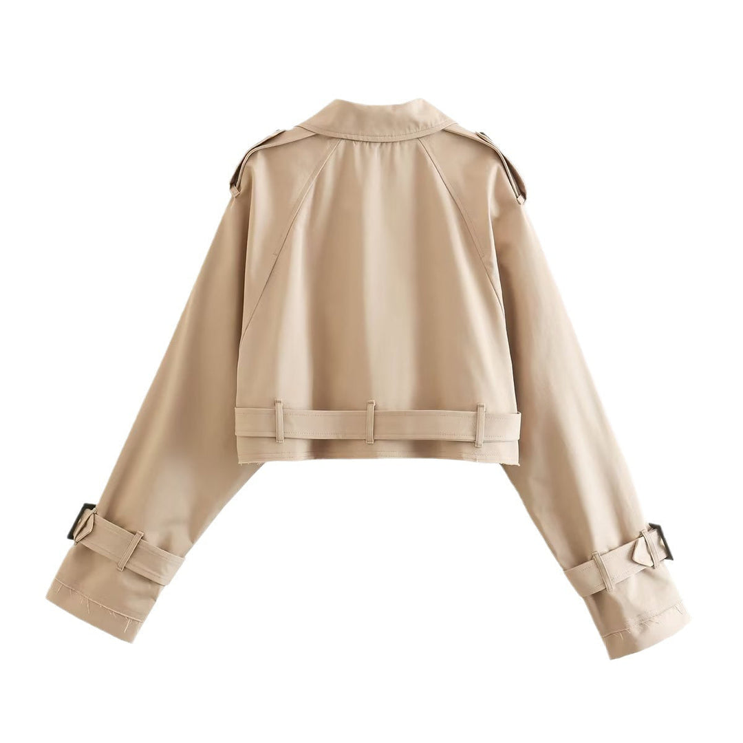 Trench-coat court femme | Coupé et polyvalent