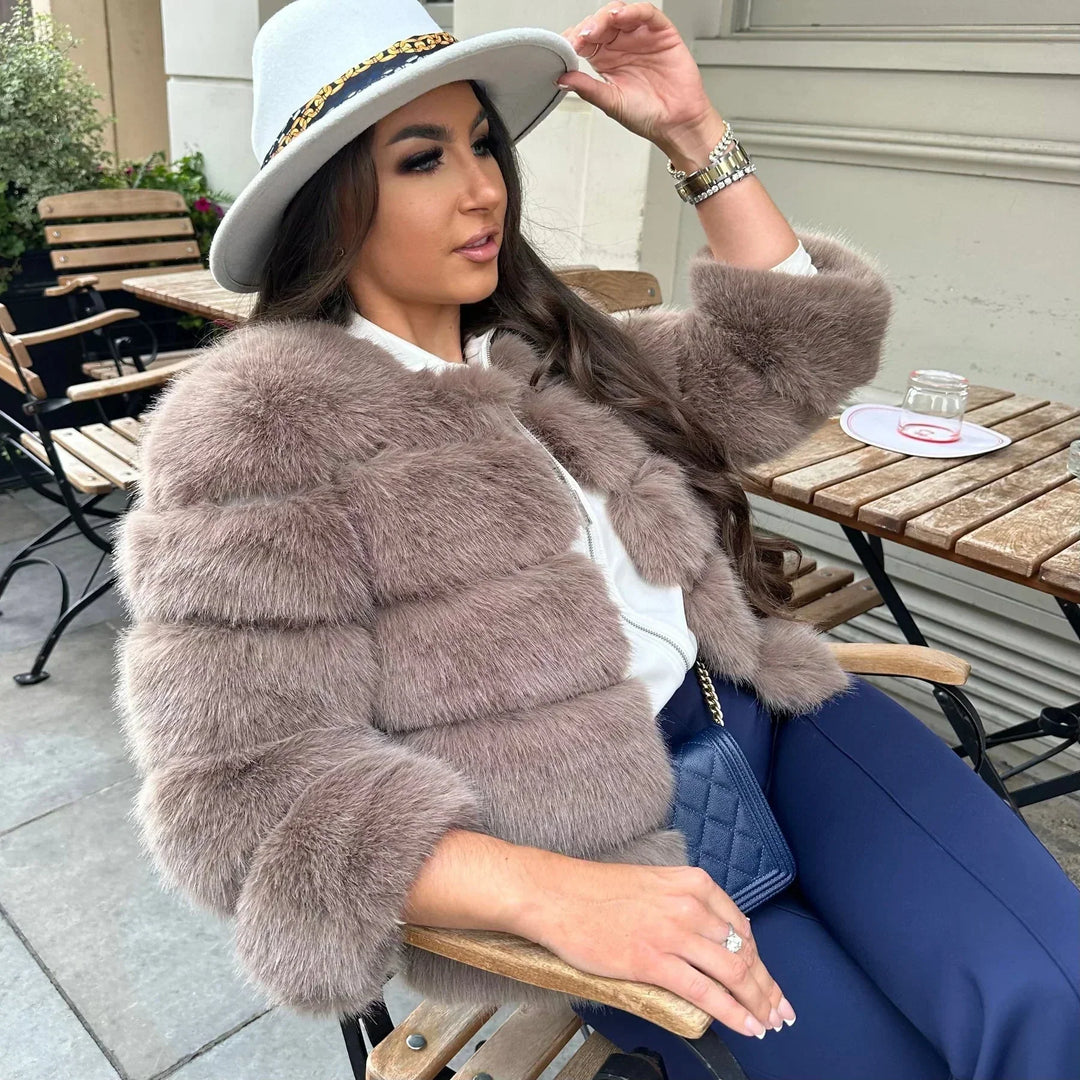 Veste courte femme | Douce et chaude