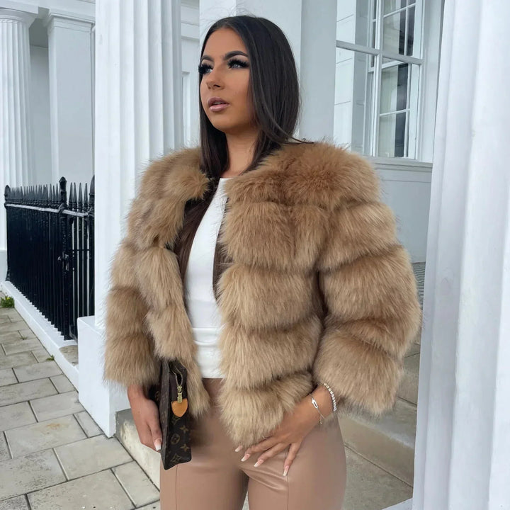 Veste courte femme | Douce et chaude