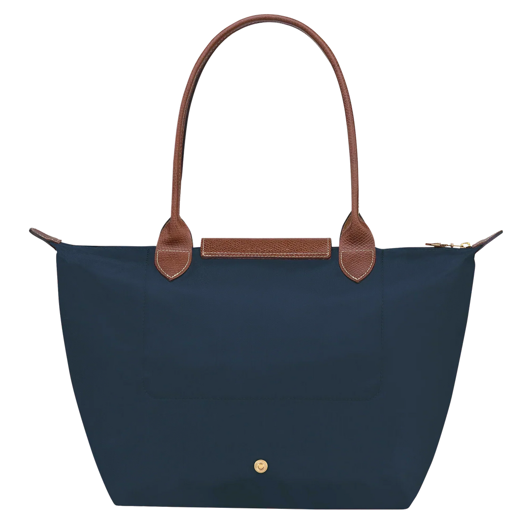 Sac Classique - Tote Le Pliage Moyen, Bleu Marine