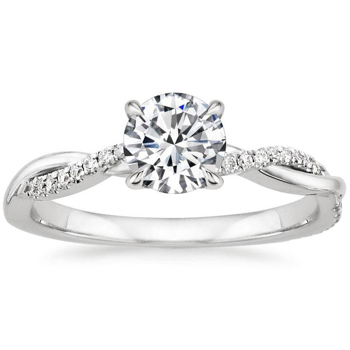 La bague Jeanne | Or blanc