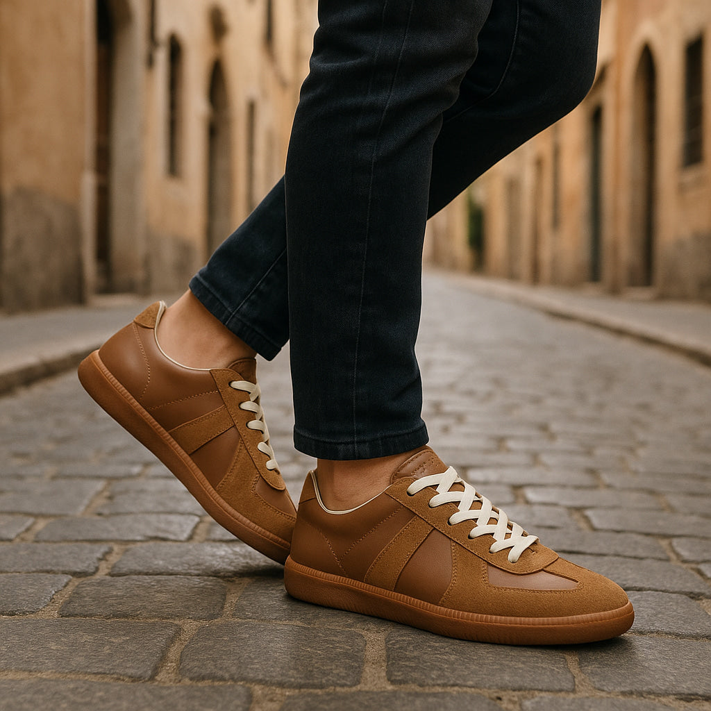 Baskets à Lacets pour Hommes | Antidérapantes & Confort Optimal