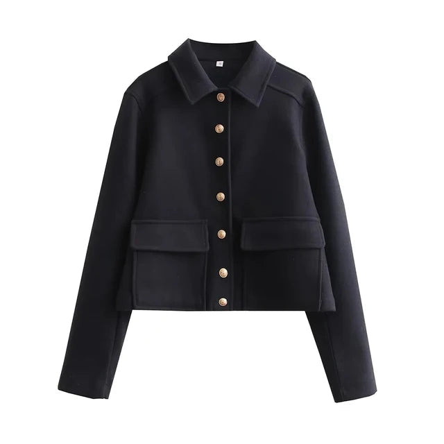 Veste à manches longues femme | Courte & Élégante