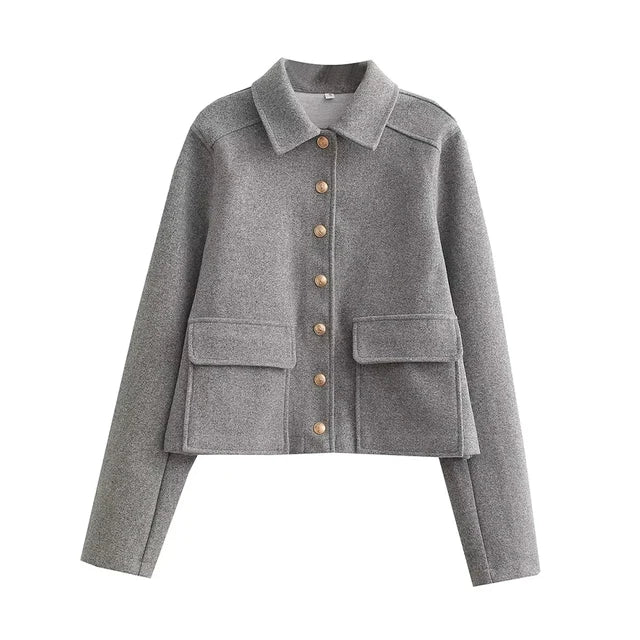 Veste à manches longues femme | Courte & Élégante