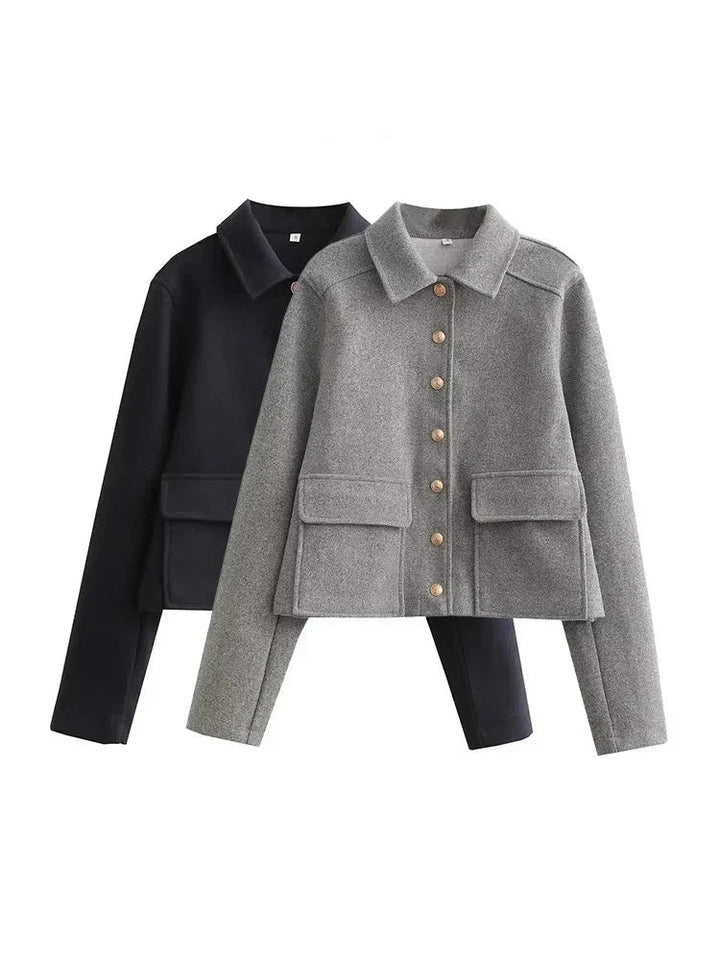 Veste à manches longues femme | Courte & Élégante