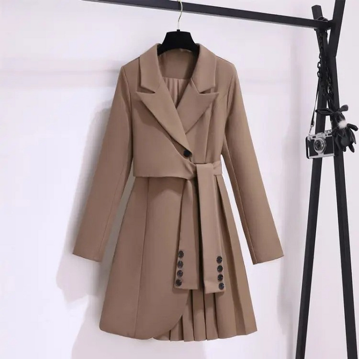 Manteau Femme | Élégant & Féminin avec Ceinture