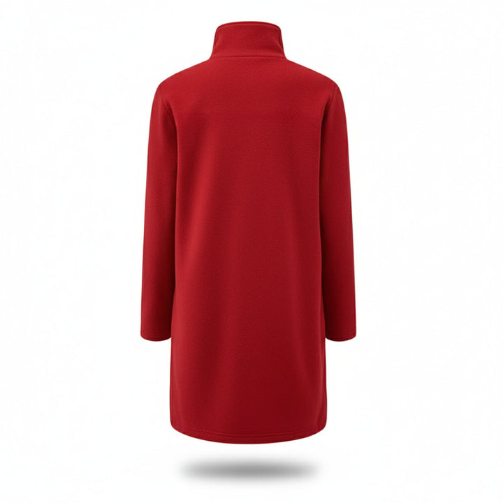 Manteau Femme | Col Montant Élégant & Poches Pratiques