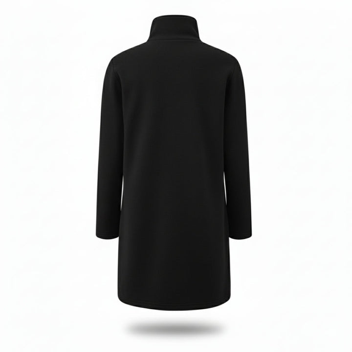 Manteau Femme | Col Montant Élégant & Poches Pratiques