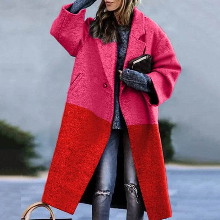 Manteau Femme Long | Coupe Lâche pour l'Automne