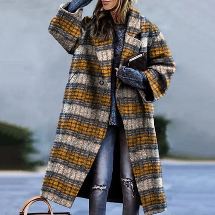 Manteau Femme Long | Coupe Lâche pour l'Automne