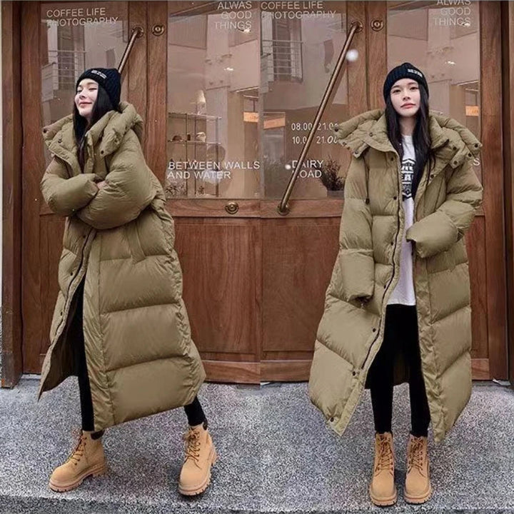 Manteau Femme Long | Chaud & Coupe-vent