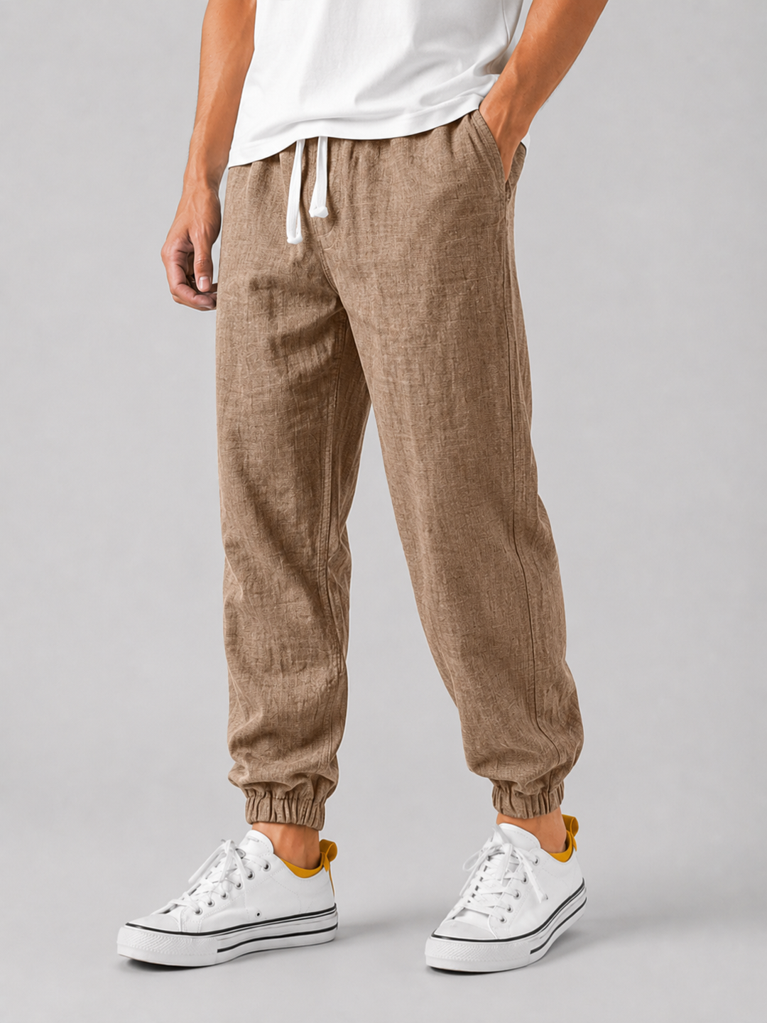 Romain | Pantalon en lin décontracté pour homme