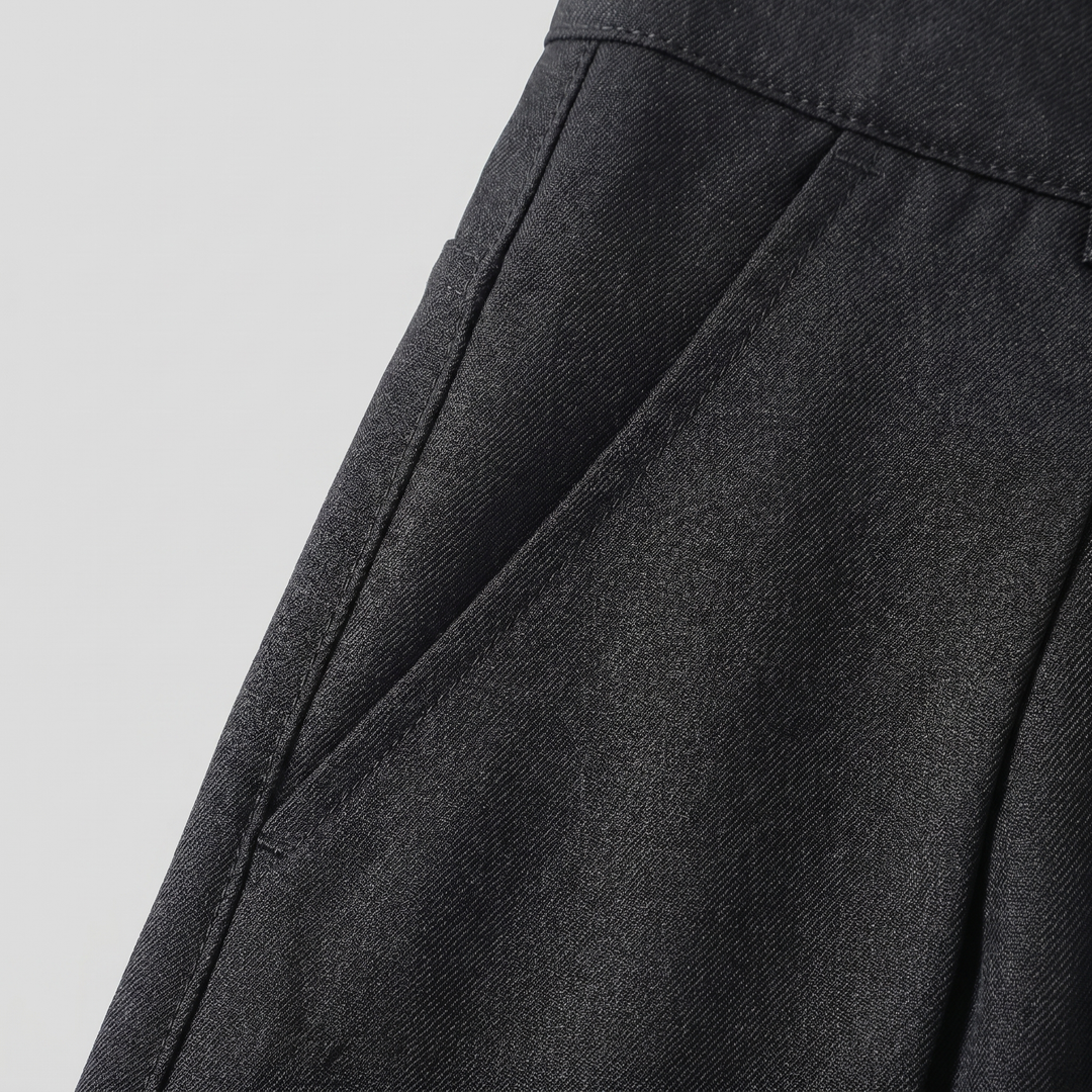 Maxime | Pantalon tailleur homme à plis larges et coupe ample