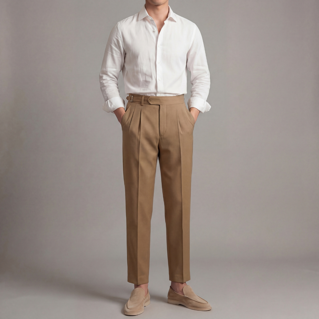 Valentin | Pantalon ajusté homme à coupe élégante