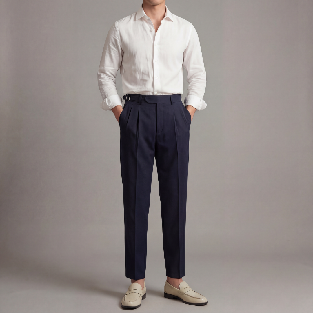 Valentin | Pantalon ajusté homme à coupe élégante