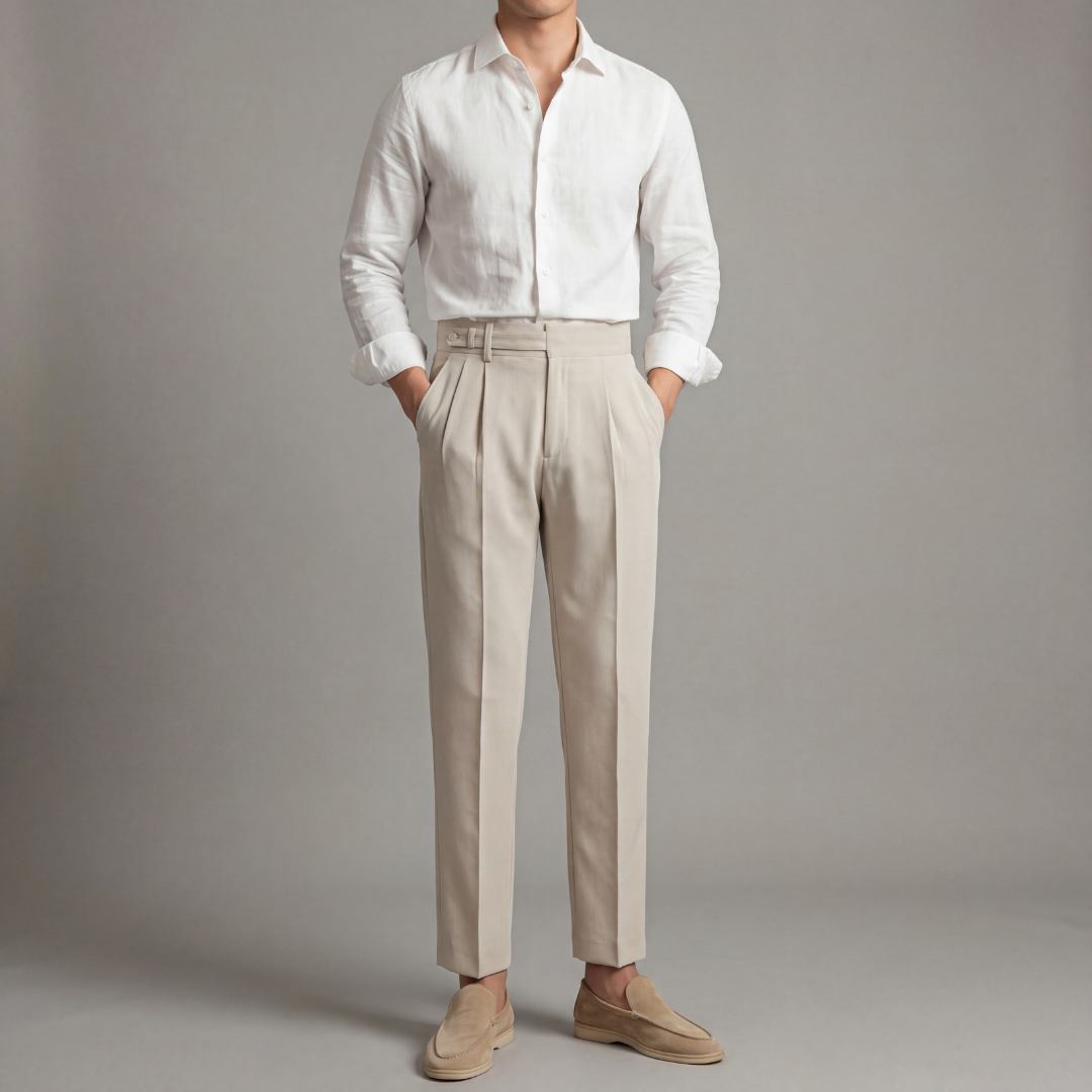 Valentin | Pantalon ajusté homme à coupe élégante