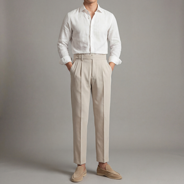 Valentin | Pantalon ajusté homme à coupe élégante