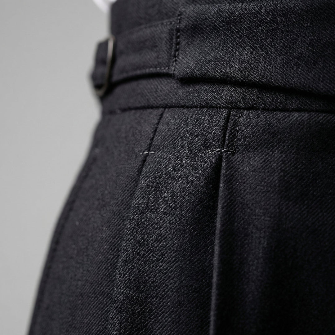 Hugo | Pantalon ajusté à plis pour homme