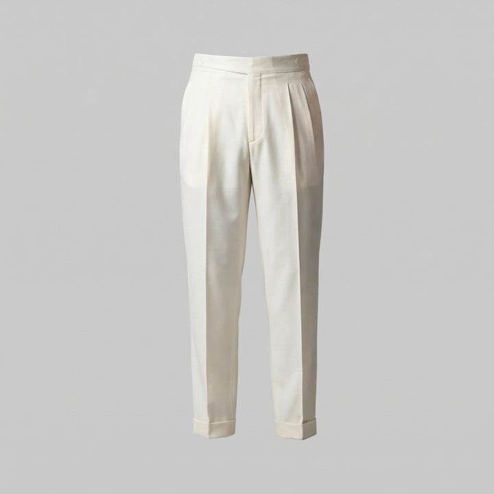 Hugo | Pantalon ajusté à plis pour homme
