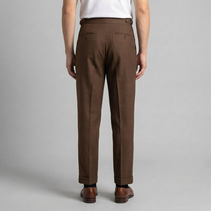 Hugo | Pantalon ajusté à plis pour homme