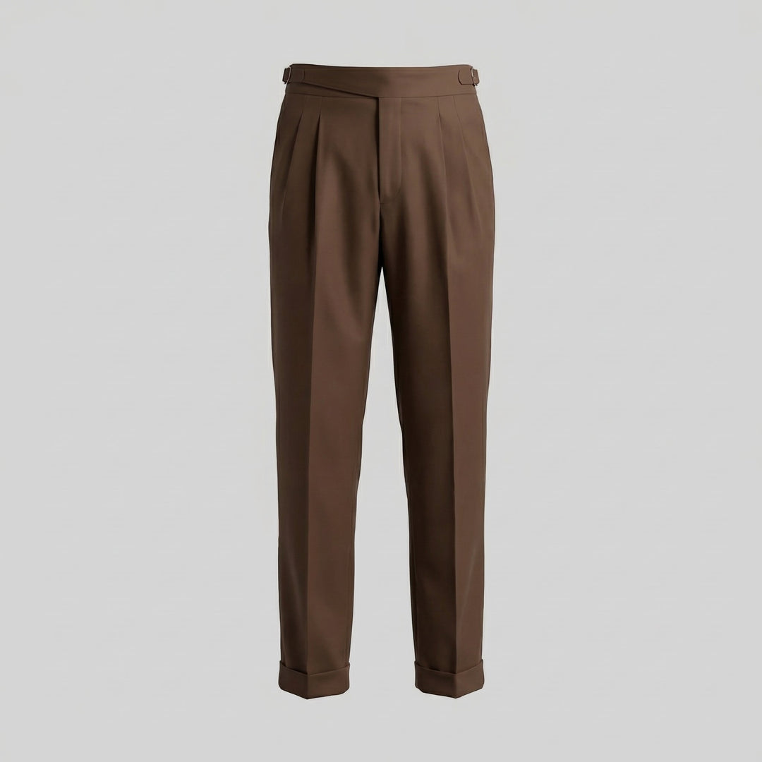 Hugo | Pantalon ajusté à plis pour homme