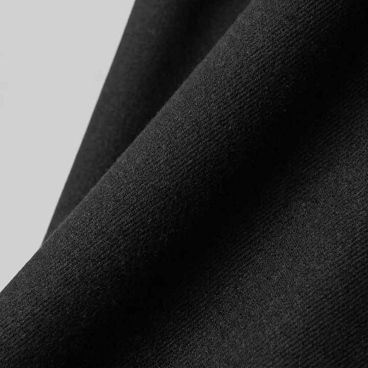 Nicolas | Pantalon homme à jambes larges avec taille haute et ceinture