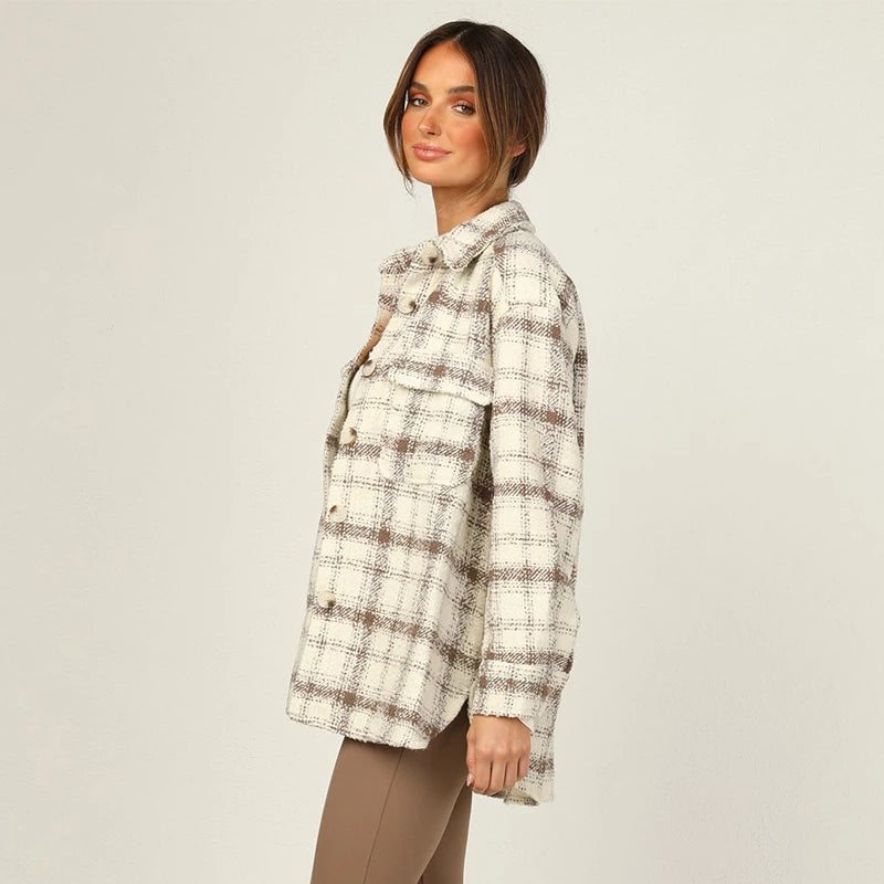 Veste Oversize Femme | Coupe Décontractée & Polyvalente
