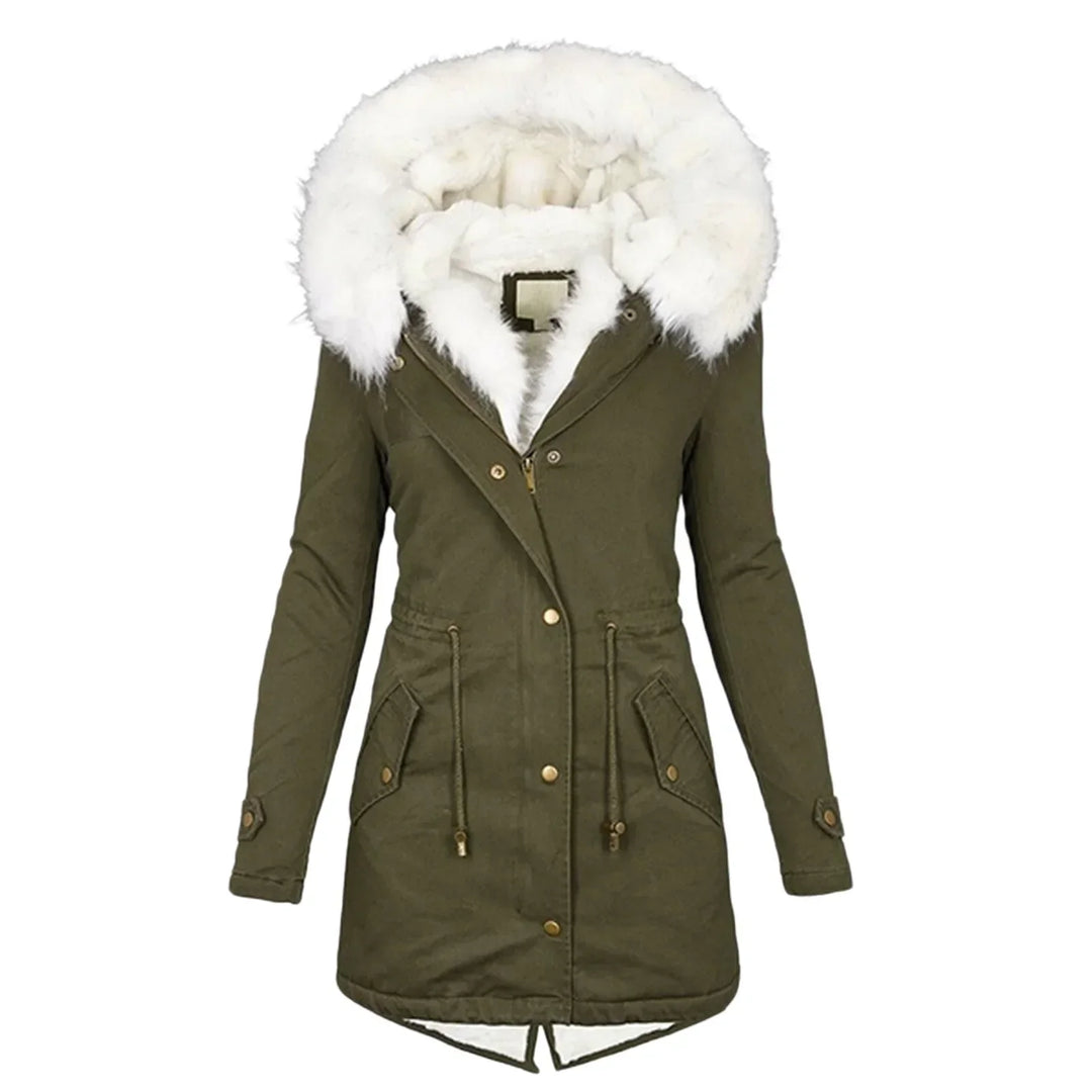 Parka Femme | Capuche en Fausse Fourrure & Capuche Chaude