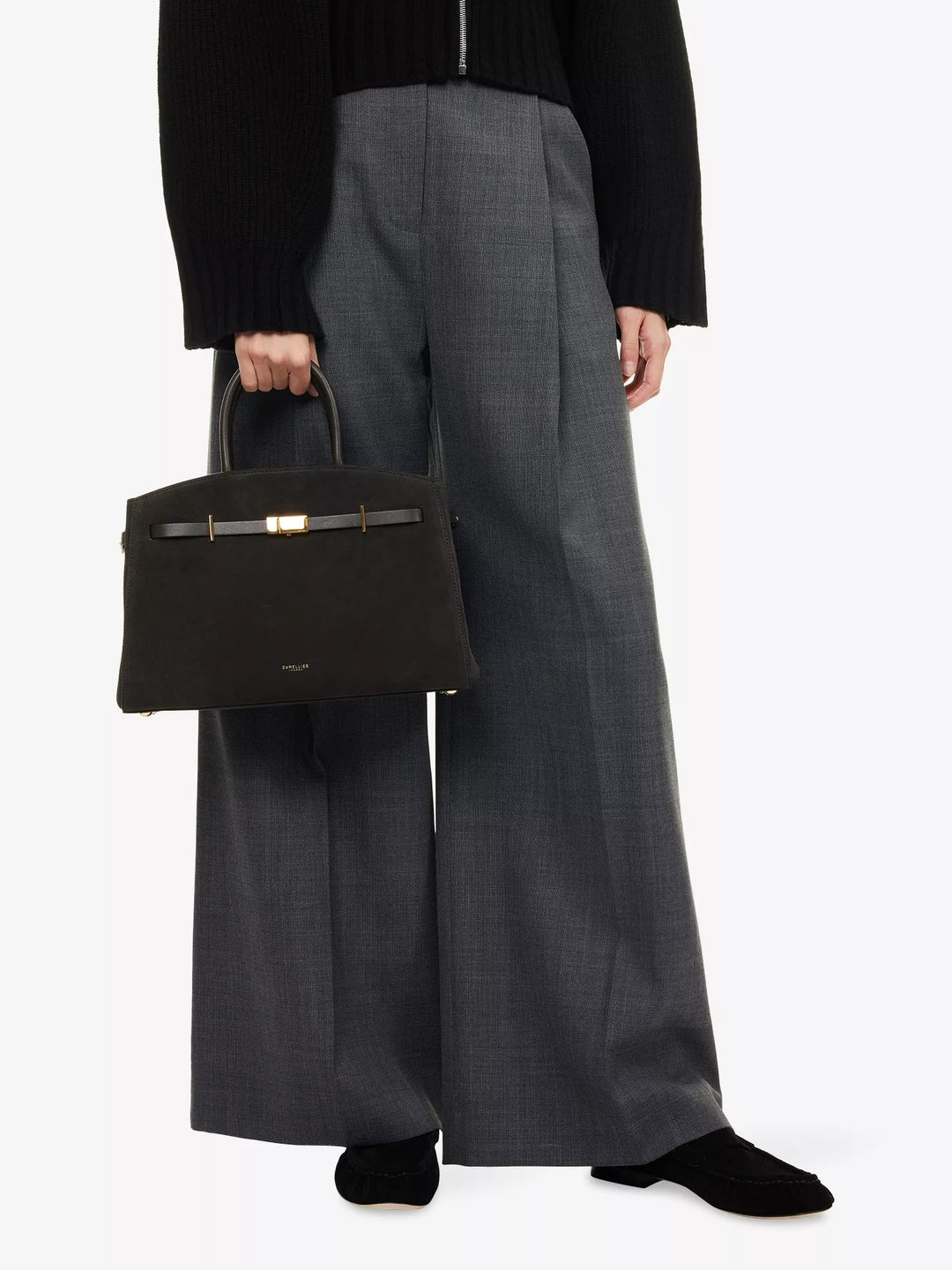 Amélisse - Sac en Cuir Midi Élégant