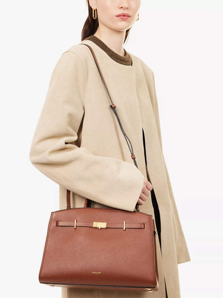 Amélisse - Sac en Cuir Midi Élégant