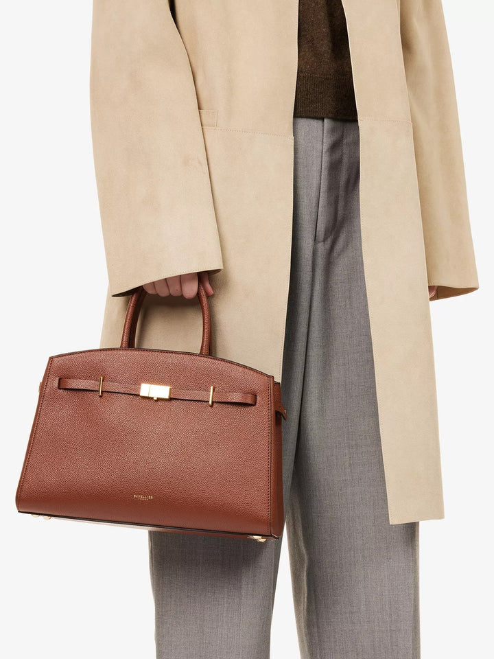 Amélisse - Sac en Cuir Midi Élégant