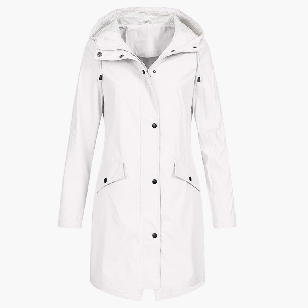 Manteau de pluie Femme | Imperméable avec capuche