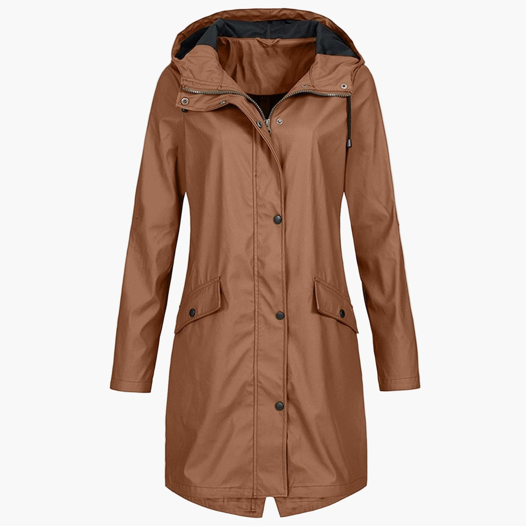 Manteau de pluie Femme | Imperméable avec capuche
