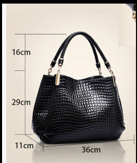 Lusso Milano - Sacs en Crocodile pour Épaule