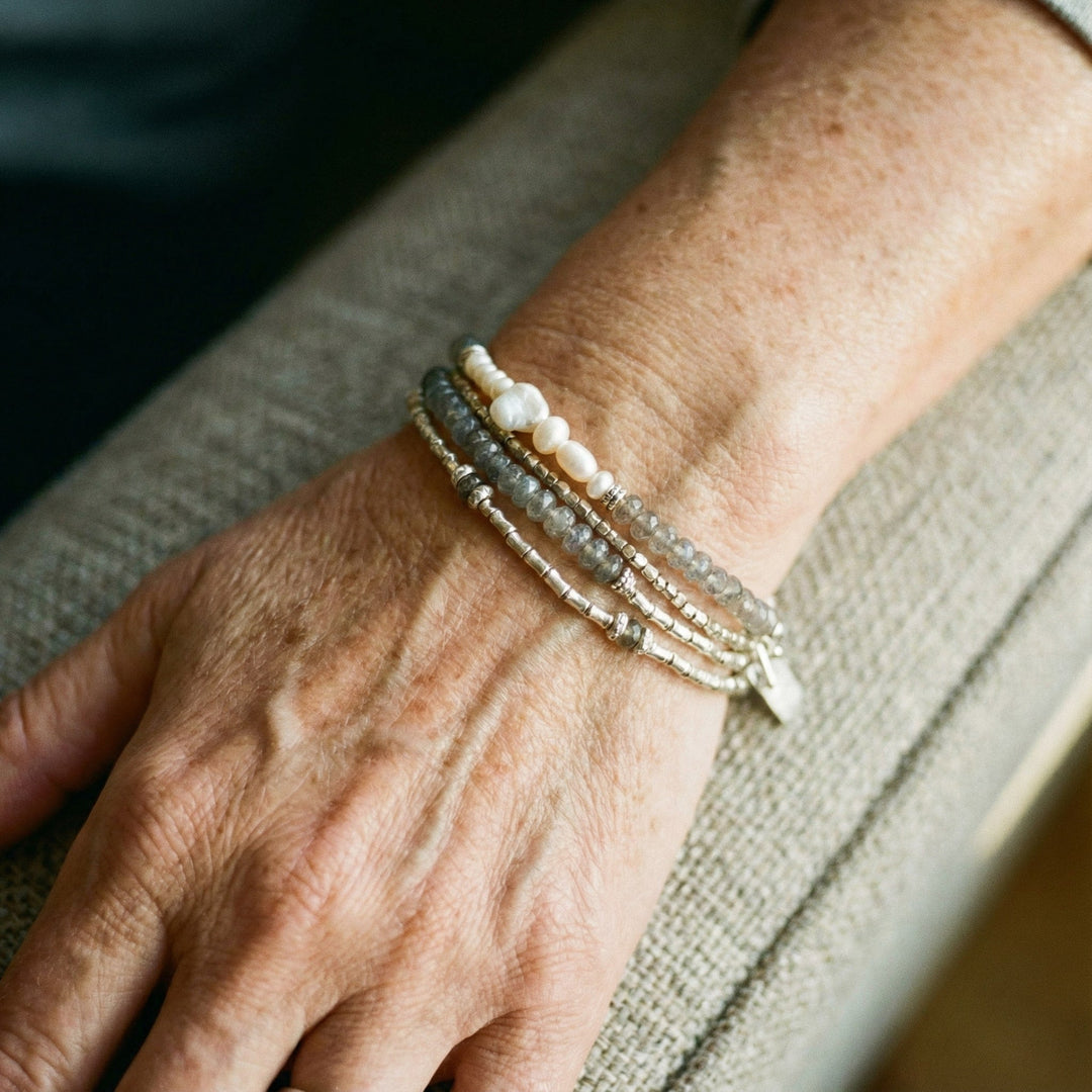 Ensemble de bracelets rétro | Or