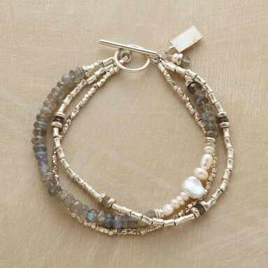 Ensemble de bracelets rétro | Or
