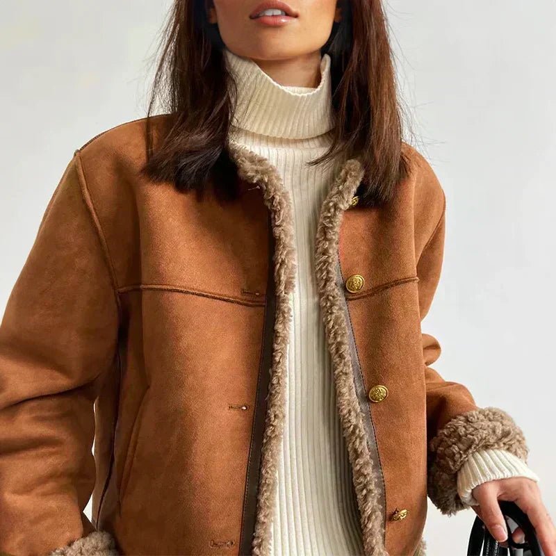 Veste Sherpa Femme | Douce et Intemporelle