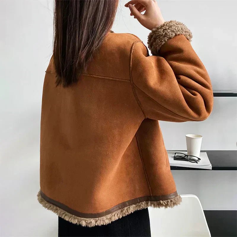 Veste Sherpa Femme | Douce et Intemporelle