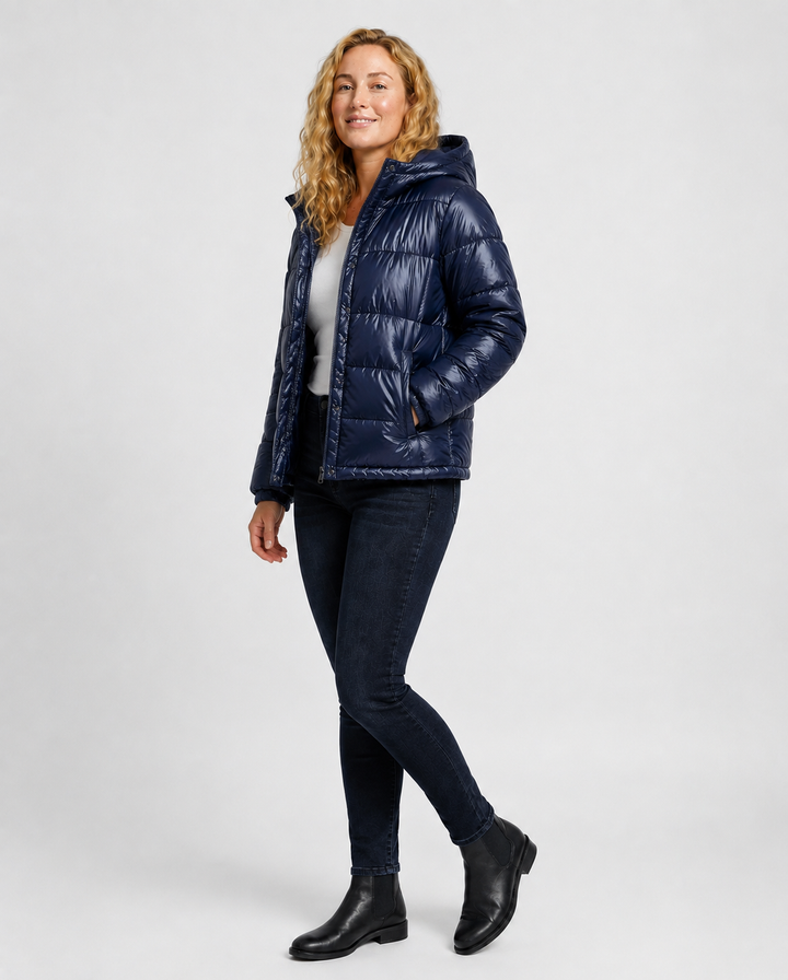Veste matelassée Femme | Avec capuche et poches