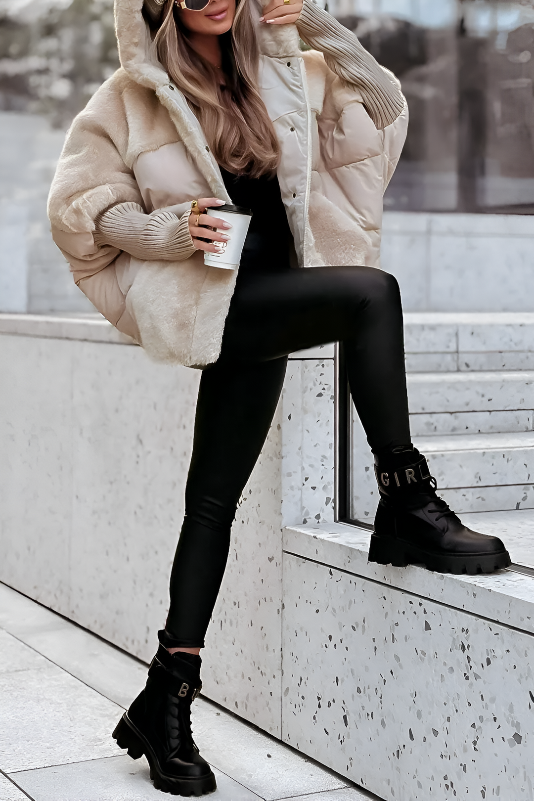 Doudoune Femme | Coupe Oversized avec Capuche
