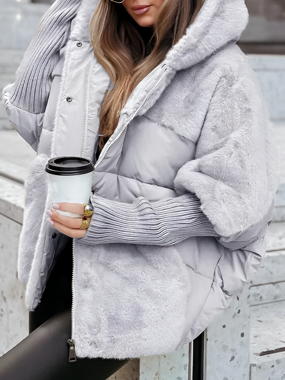 Doudoune Femme | Coupe Oversized avec Capuche
