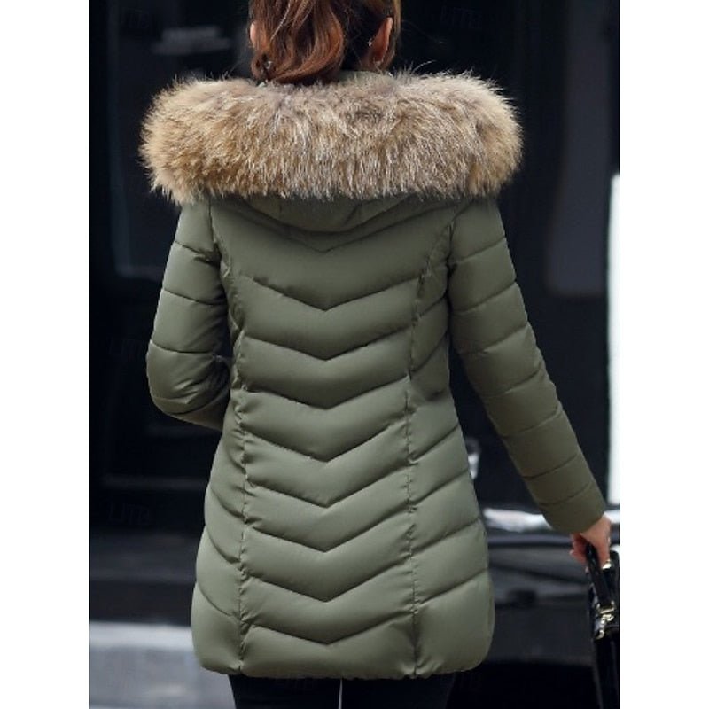 Veste matelassée Femme | Coupe cintrée & Capuche