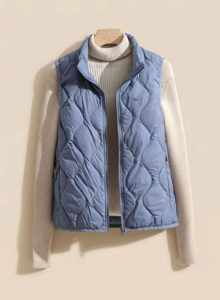 Gilet matelassé Femme | Chaud & Résistant au vent