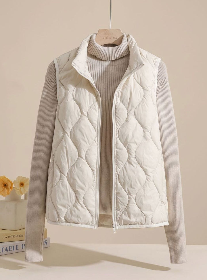 Gilet matelassé Femme | Chaud & Résistant au vent