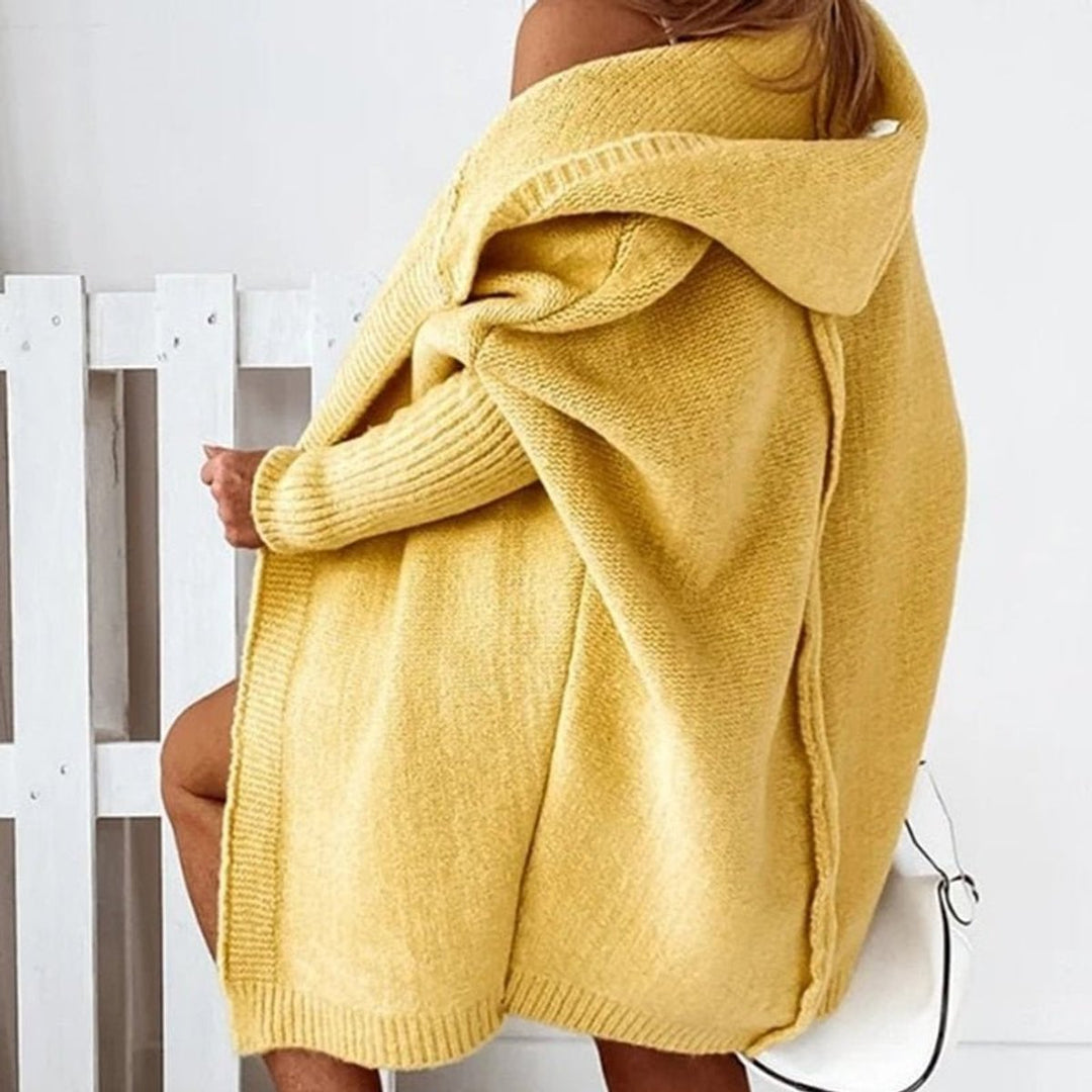 Cardigan Femme | Cardigan Oversized avec Capuche