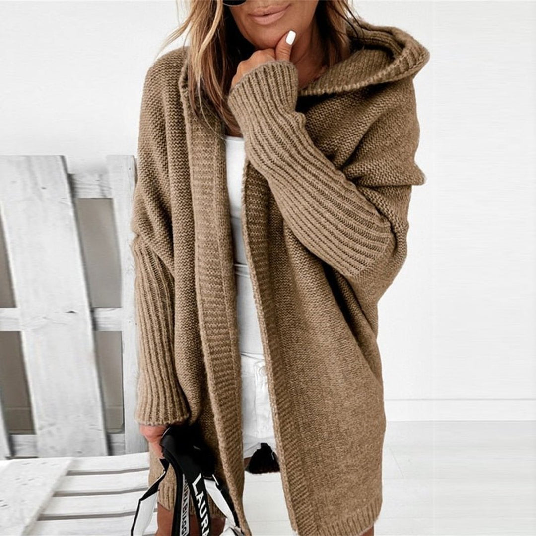 Cardigan Femme | Cardigan Oversized avec Capuche