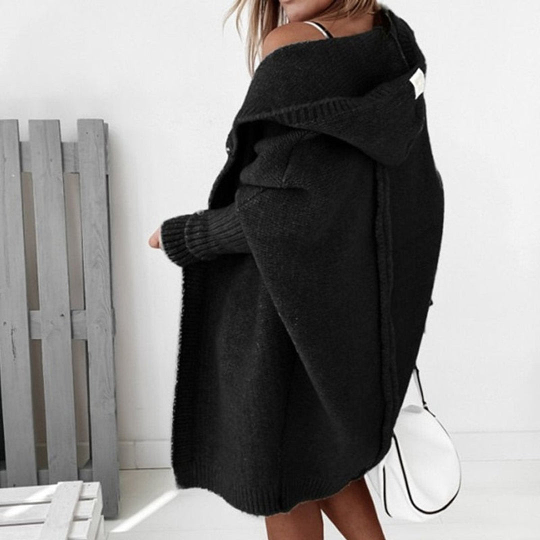 Cardigan Femme | Cardigan Oversized avec Capuche