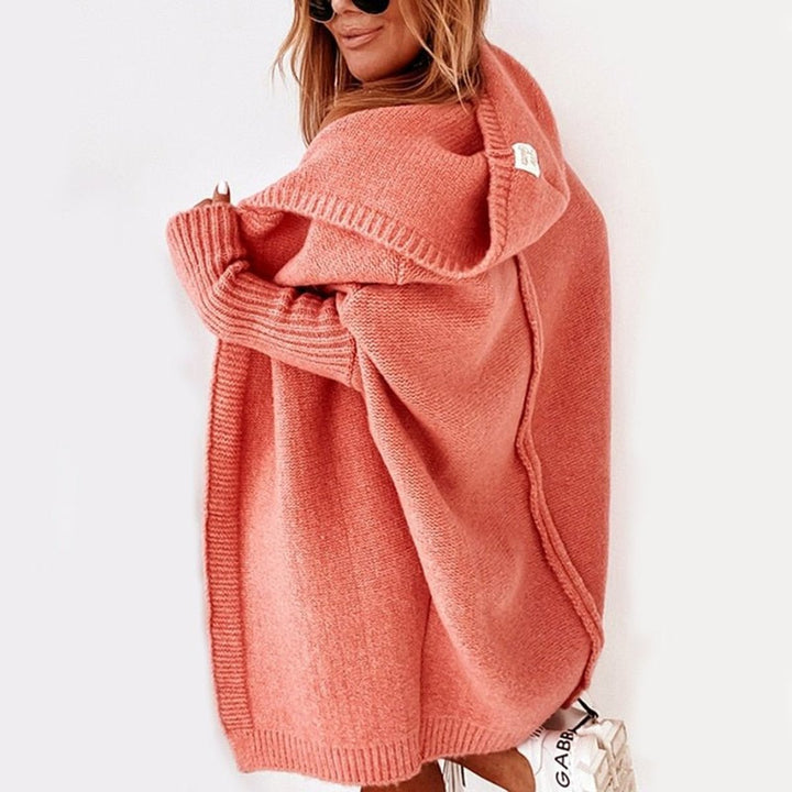 Cardigan Femme | Cardigan Oversized avec Capuche
