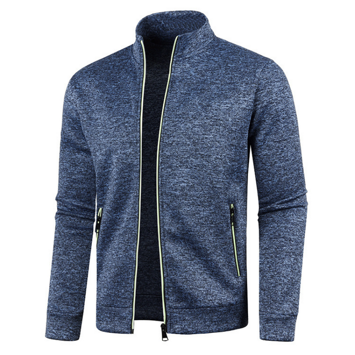 Veste en tricot pour hommes | Col montant & Chaleureuse